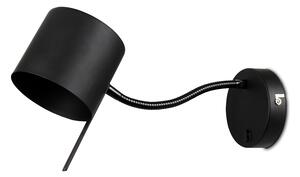 Lampada da parete e soffitto GU10 230 V GARY con interruttore, nera