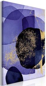 Quadro - Purple Kaleidoscope (1 Part) Vertical
