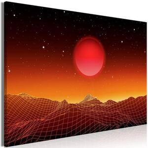 Quadro - Futuristic landscape (1 Part) Wide