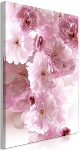 Quadro - Flowery Glamour (1-part) - Flower Petals in Shades of Pink