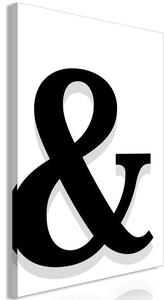 Quadro - Decorative Letter (1 Part) Vertical