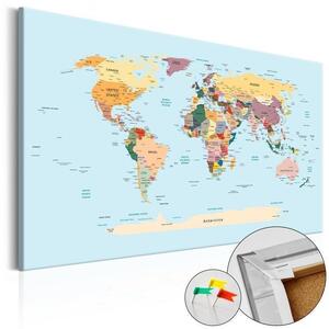 Quadro di sughero - Travel with Me