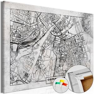 Quadro di sughero - Copenhagen Plan