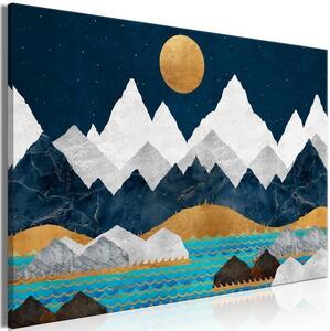 Quadro - Night in the Mountains (1 Part) Wide