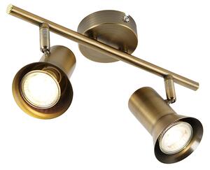 Faretto da soffitto bronzo orientabile e inclinabile - Karin 2