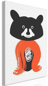 Quadro - Nice Mr Raccoon (1 Part) Vertical