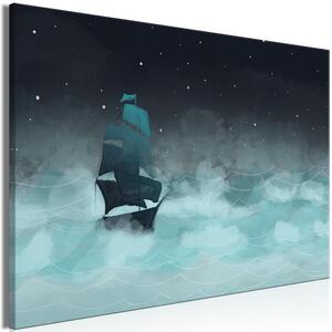 Quadro - Night Waves (1 Part) Wide - Second Variant