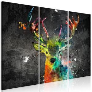 Quadro - Rainbow Deer (3 Parts)
