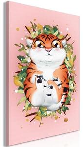Quadro - Tigger on the Grass (1 Part) Vertical