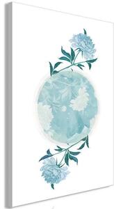 Quadro - Floral Planet (1 Part) Vertical