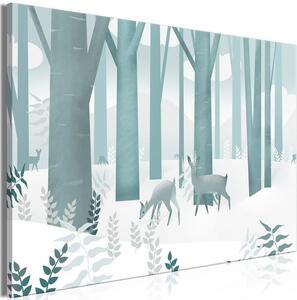 Quadro - Fairy-Tale Forest (1 Part) Vertical - First Variant