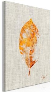 Quadro - Golden Flora (1 Part) Vertical