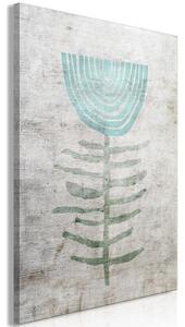Quadro - Blue Lily (1 Part) Vertical