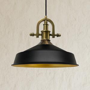 Lampada a sospensione | Asletl-Marine | Lampada a sospensione in metallo industriale nera lampada a sospensione vintage