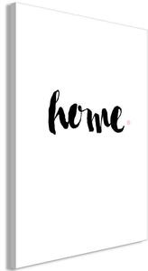 Quadro - Home and Dot (1 Part) Vertical