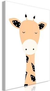Quadro - Funny Giraffe (1 Part) Vertical