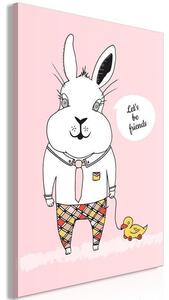 Quadro - Rabbits Friend (1 Part) Vertical