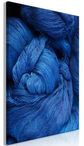 Quadro - Blue Worsted (1 Part) Vertical