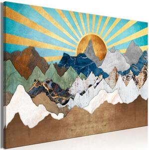 Quadro - Morning in the Mountains (1 Part) Wide
