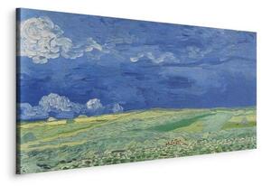Quadro - Wheatfield under Thunderclouds