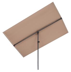 Blumfeldt Flex-Shade XL ombrellone 150 x 210 cm poliestere UV 50 grigio talpa