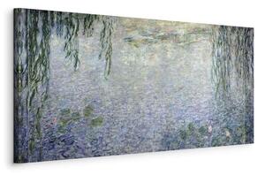 Quadro - Water Lilies: Two Weeping Willows