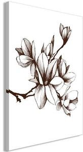 Quadro - Renaissance Magnolias (1 Part) Vertical