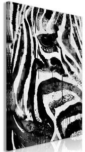 Quadro - Striped Nature (1 Part) Vertical