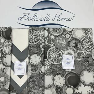 Tovaglia da tavolo con tovaglioli Botticelli Home Porcellane