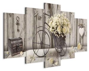 Quadro - Secret Bouquet (5 Parts) Wide
