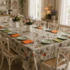 Tovaglia da tavolo con tovaglioli Botticelli Home Giardino