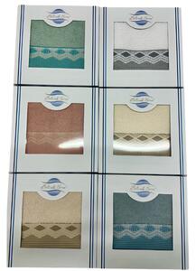 Set asciugamano bagno viso e ospite Saona Botticelli Home
