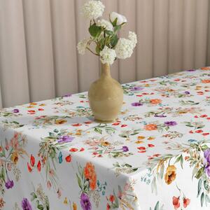 Tovaglia da tavolo con tovaglioli Botticelli Home Multifiore