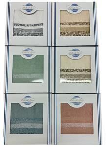 Set asciugamano bagno viso e ospite Cubagua Botticelli Home