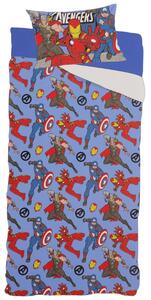 Lenzuola Avengers letto singolo in cotone