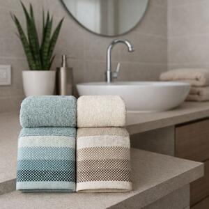 Set Asciugamani viso e ospite Botticelli Home Roma