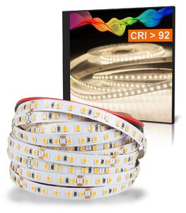 Striscia LED 2835 bianco neutro (4000k) CRI 92 72W 5 metri 24V IP20