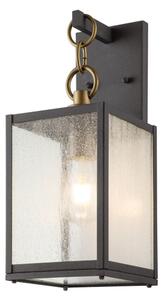 Quintiesse QN-LAHDEN2-M-WZC-lampada da esterno LAHDEN M 1xE27/60W/230V IP44 nero/oro
