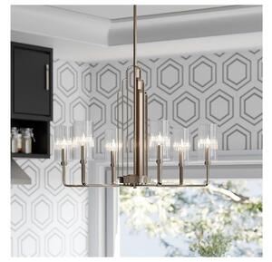 Quintiesse QN-KIMROSE6-PN - Lampadario a stelo KIMROSE 6xE14/40W/230V cromato lucido