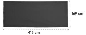 Blumfeldt Eremitage Parasole di Ricambio Poliestere Impermeabile grigio