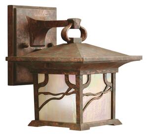 Quintiesse QN-MORRIS-S - Lampada da parete esterna MORRIS S 1xE27/60W/230V IP44 bronzo