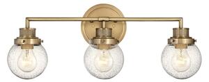 Quintiesse QN-POPPY3-HB-BATH - Applique da bagno POPPY 3xE27/60W/230V IP44 dorata