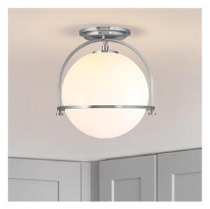 Quintiesse QN-SOMERSET-F-O-BN - Plafoniera SOMERSET 1xE27/60W/230V con finitura cromata