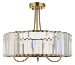 Endon 119609 - Lampadario a stelo VISCONTI 3xE14/6W/230V ottone
