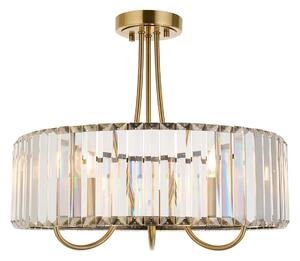 Endon 119609 - Lampadario a stelo VISCONTI 3xE14/6W/230V ottone