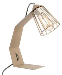 Lampada da tavolo NANDO 1xE27/15W/230V beige