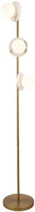 Endon 120042 - Lampada da terra CERCHIO 3xG9/5W/230V in ottone