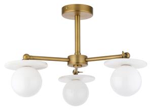 Endon 120036 - Lampadario a stelo CERCHIO 3xG9/5W/230V ottone