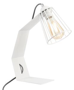 Lampada da tavolo NANDO 1xE27/15W/230V bianca