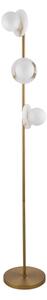 Endon 120042 - Lampada da terra CERCHIO 3xG9/5W/230V in ottone